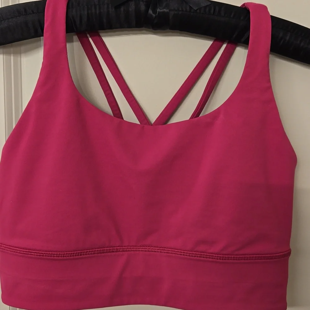 Lululemon Energy Longline Bra - Ripened Raspberry - Picture 6 of 8